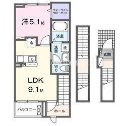 ニューファインシティの物件間取画像